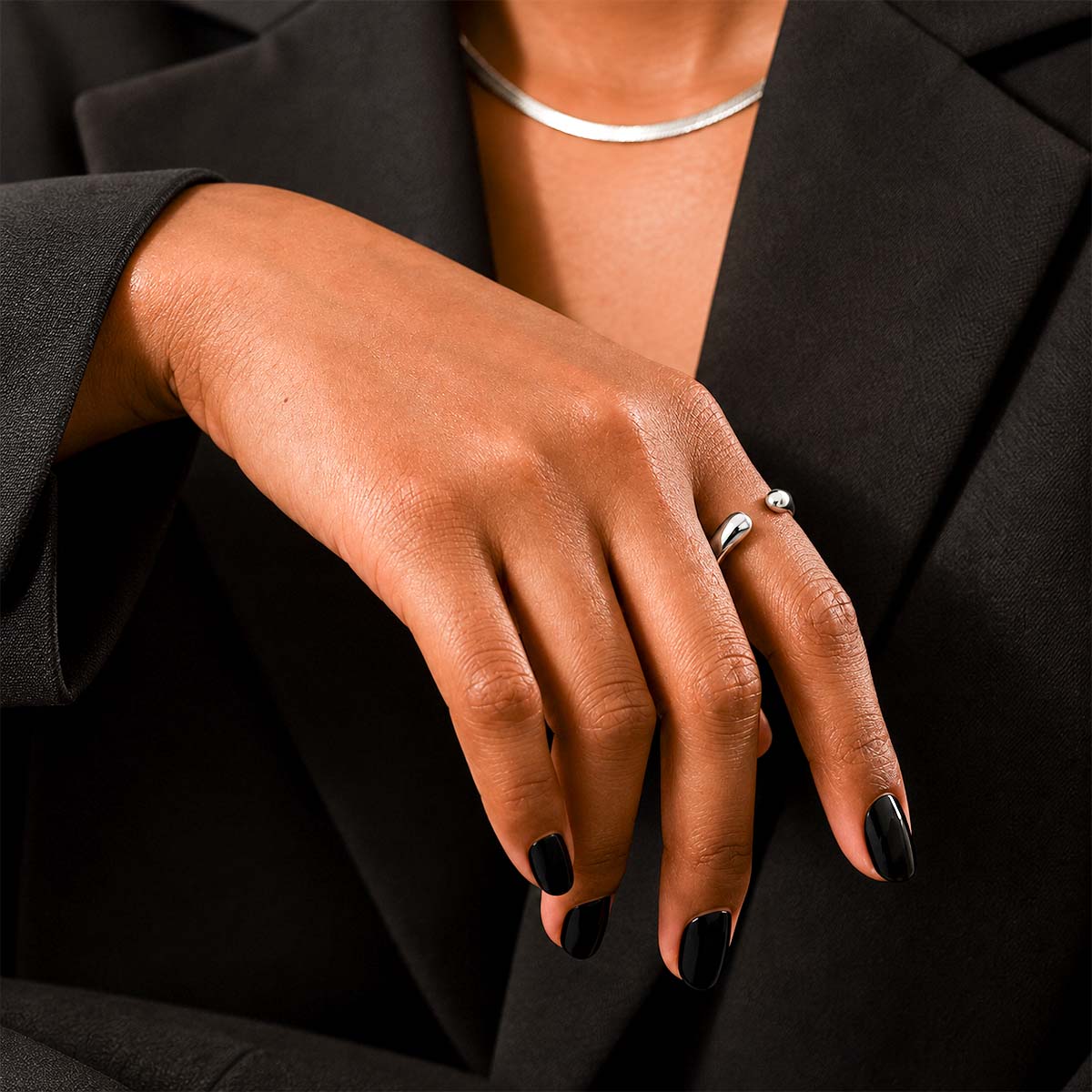 Anillo abierto Britta