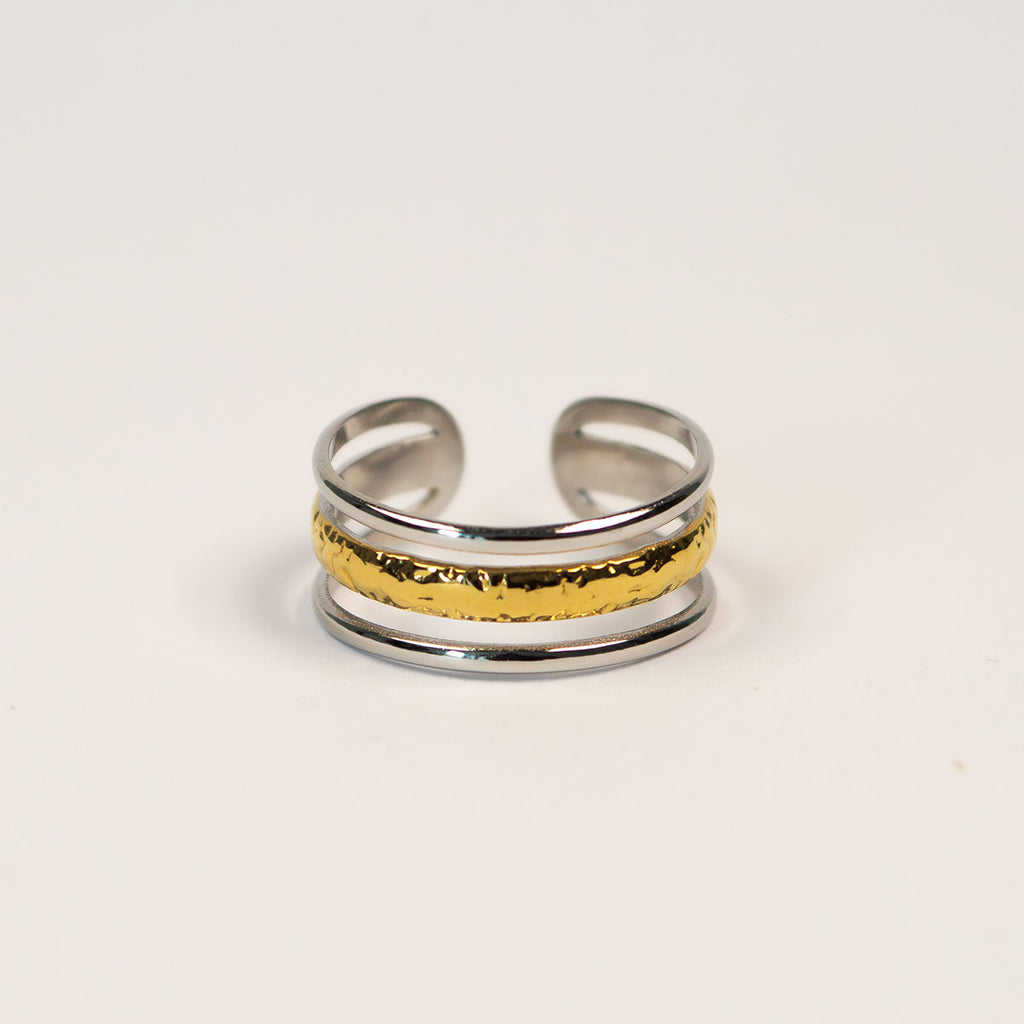Anello a tre fasce Cosima