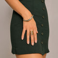 Delia Wave Bangle