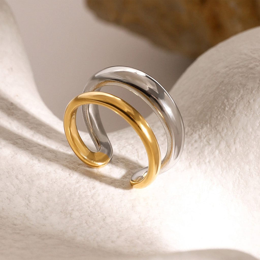 Dilla Double Open Ring