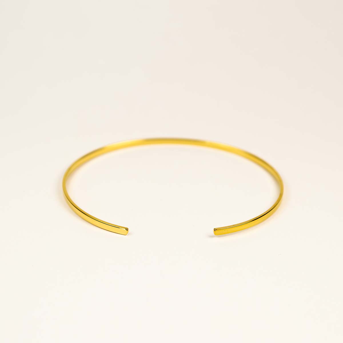Bracciale rigido sottile Fleur
