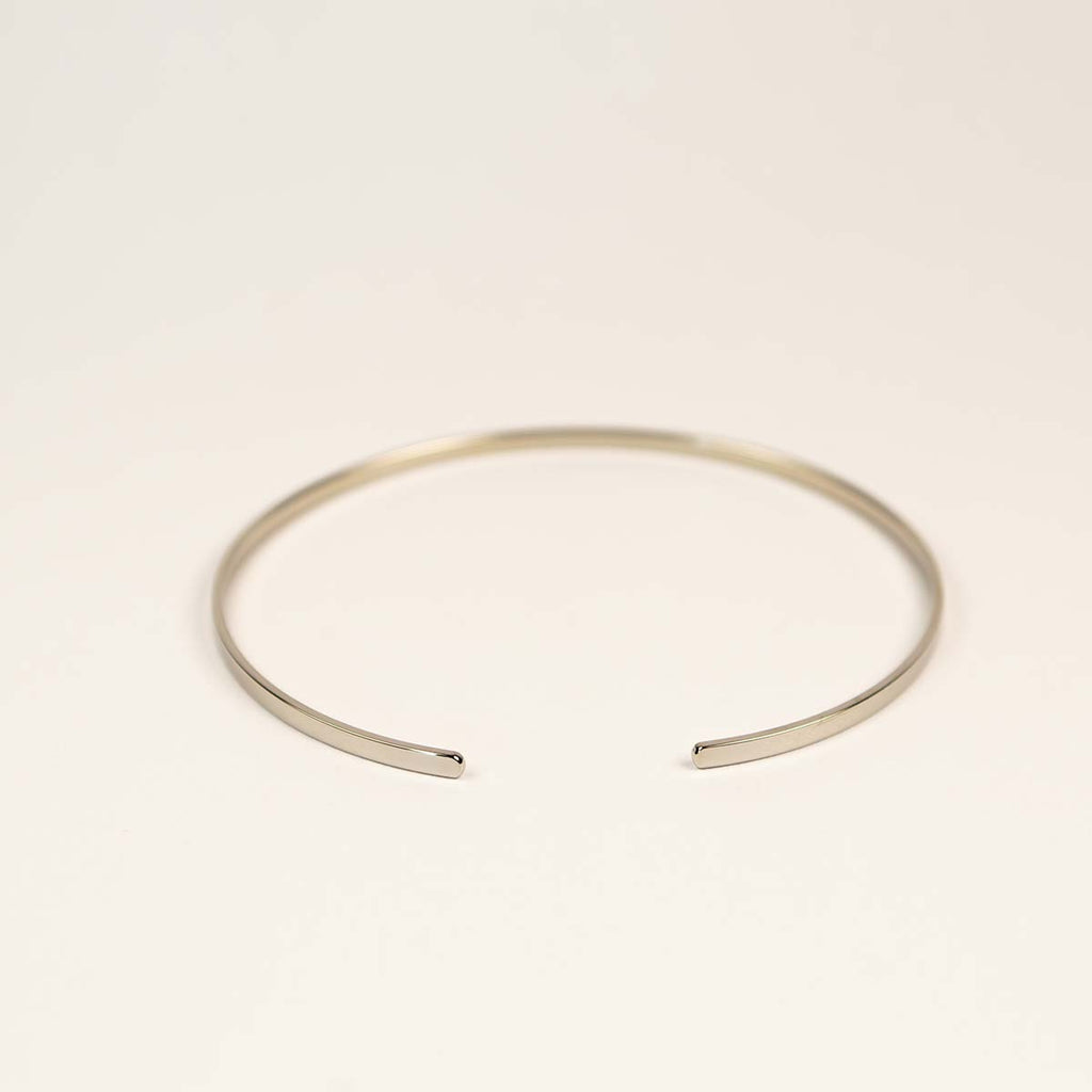 Bracciale rigido sottile Fleur