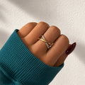Freya Crossover Ring