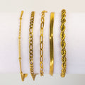 Gouden Armbanden Set - Essentieel