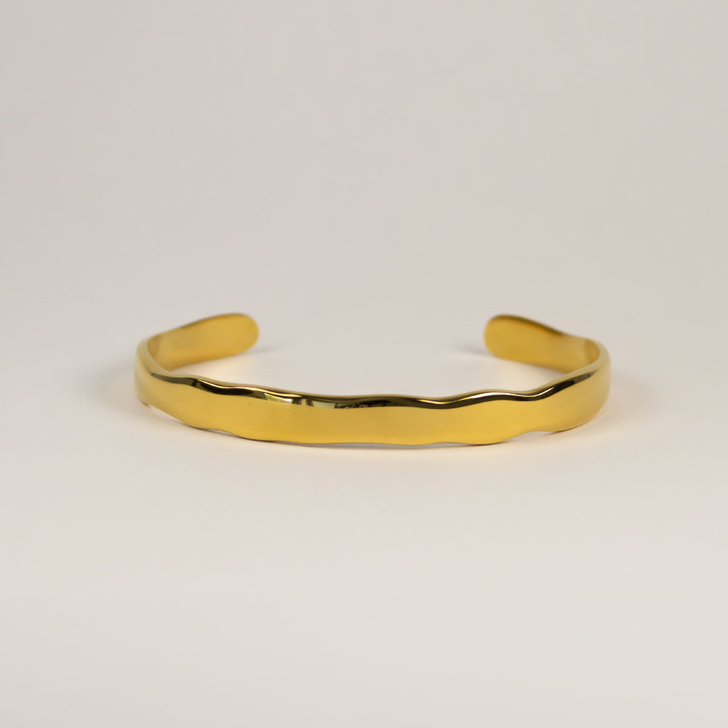 Ivy Twin Wave Cuff Bracelet