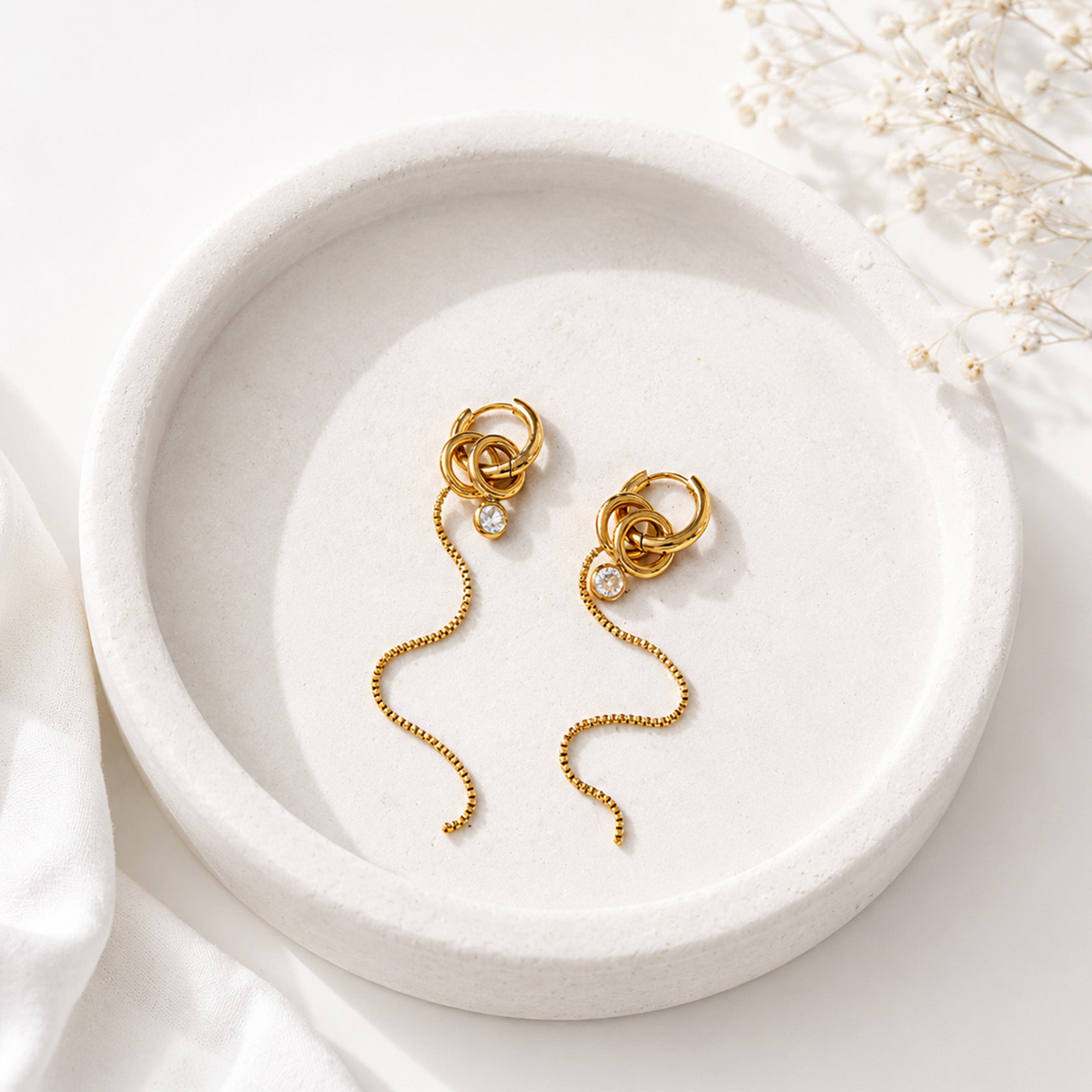 Lyra Tassel Earrings
