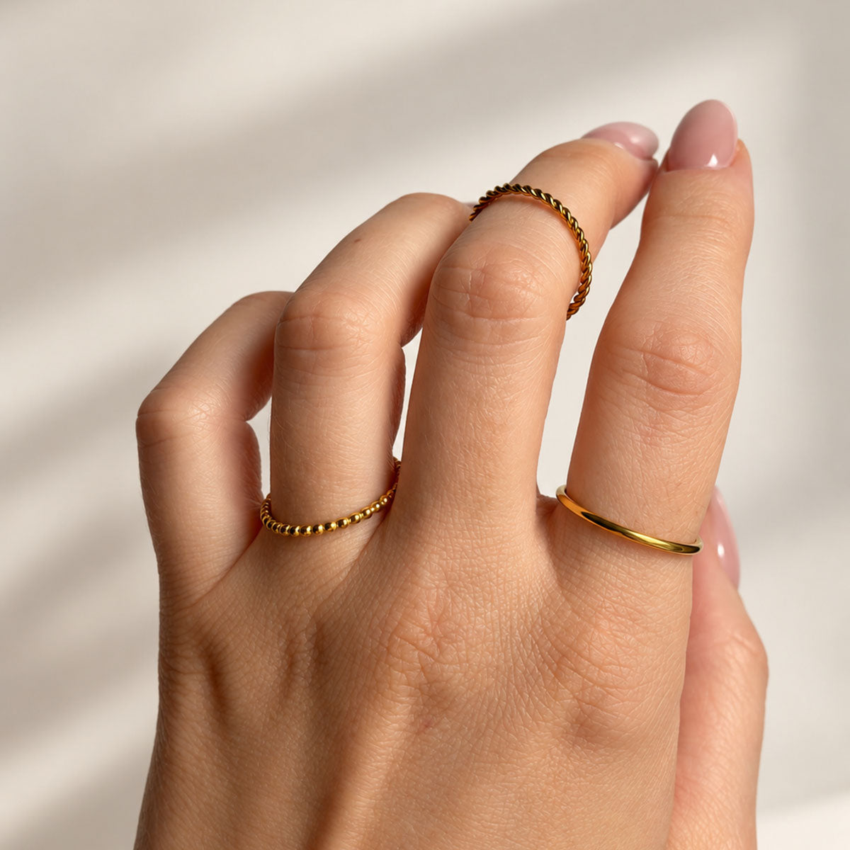Bague empilable fine Maja