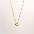 Mila Interlocking Circle Necklace