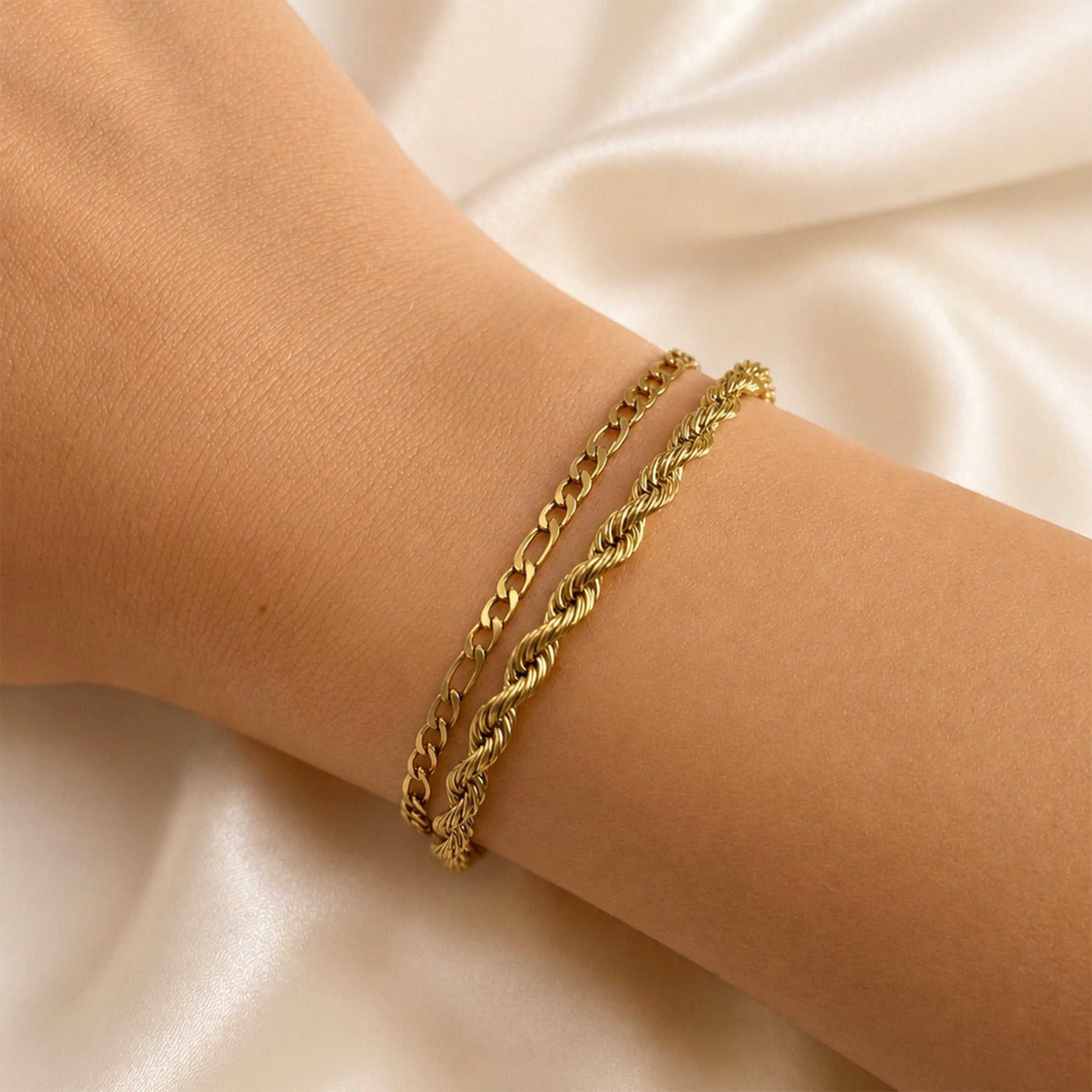 Nyla Herringbone Bracelet