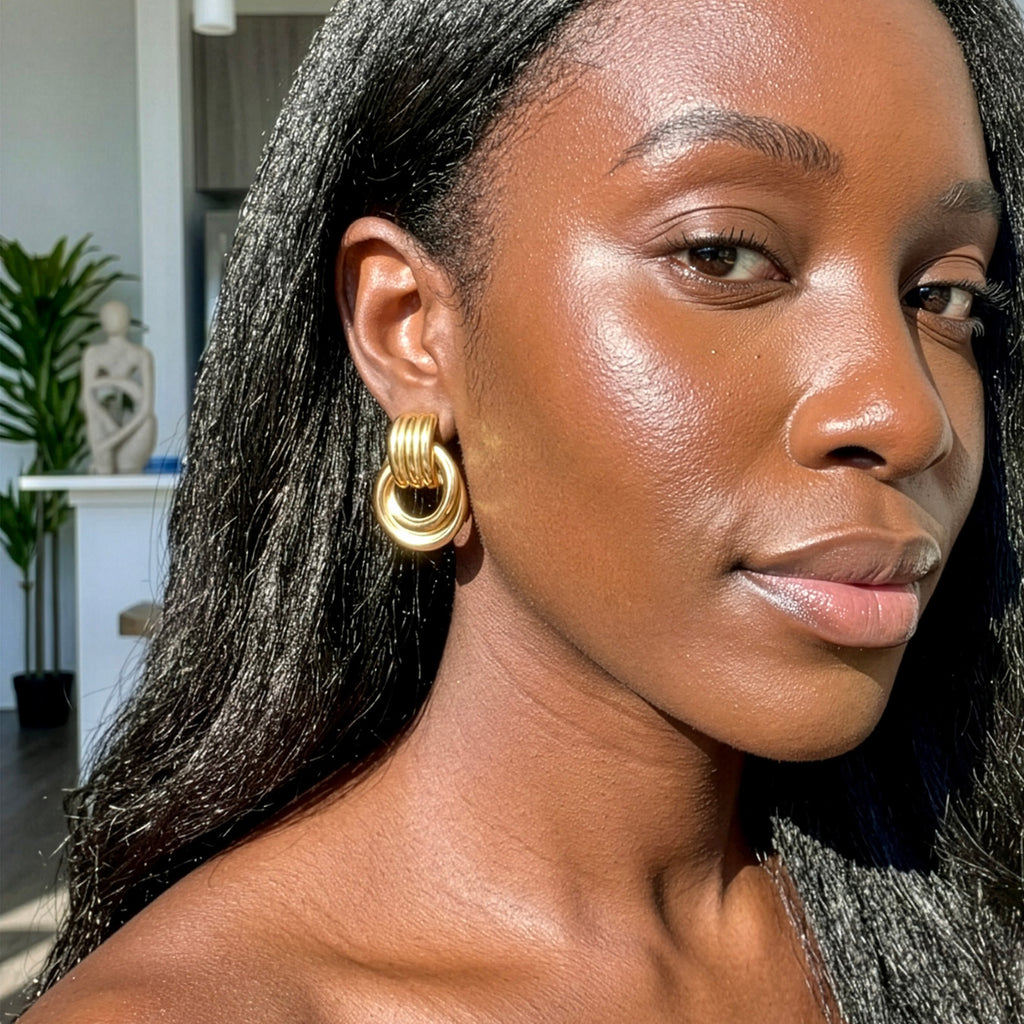 Riva Sculptural Knot Earrings