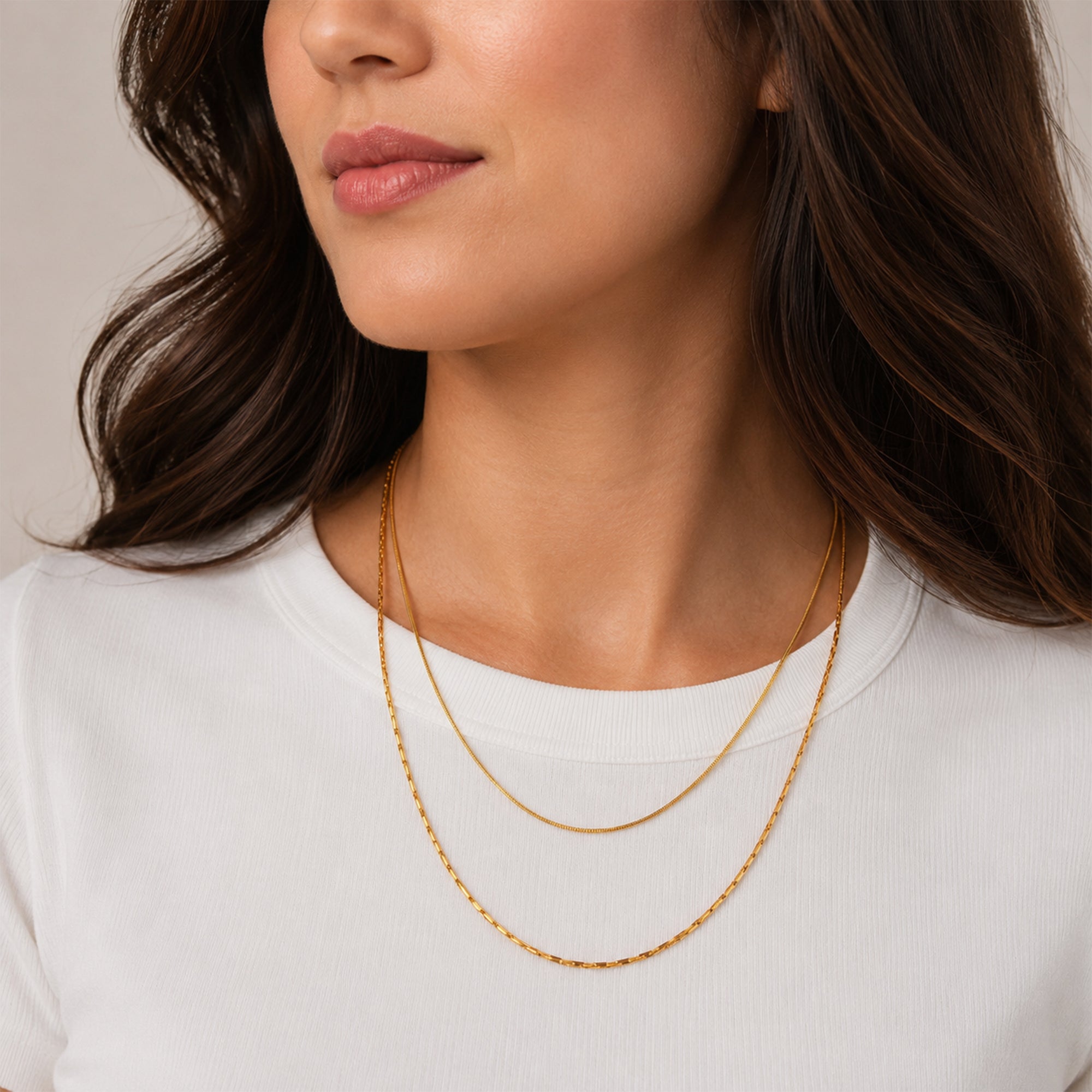 Sole Snake Chain Necklace