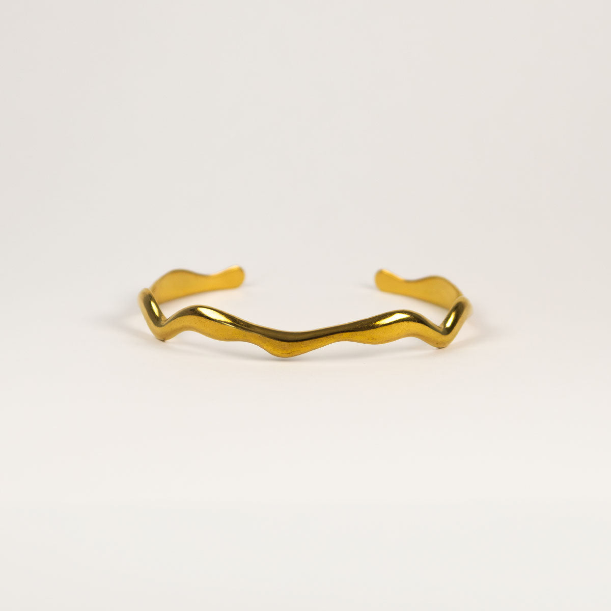 Wren Wavy Cuff Bracelet