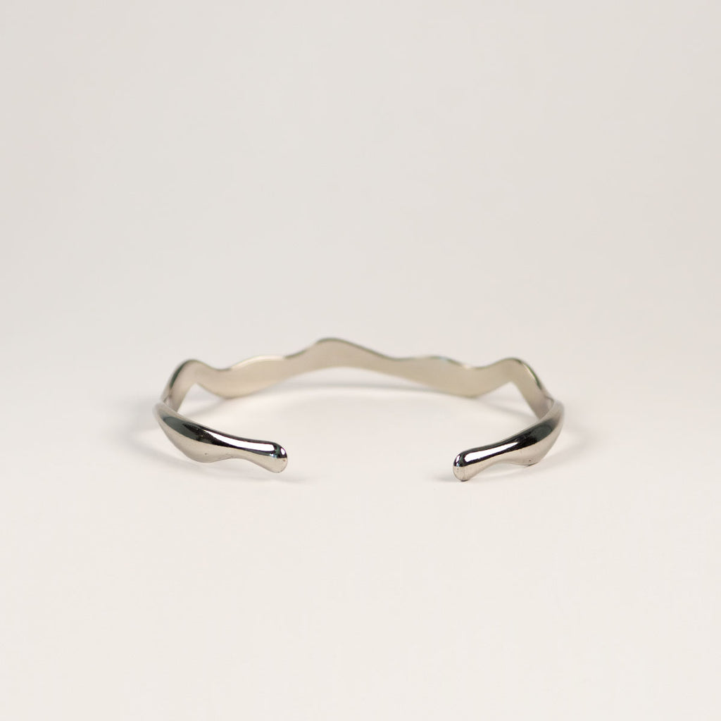 Wren Wavy Cuff Bracelet