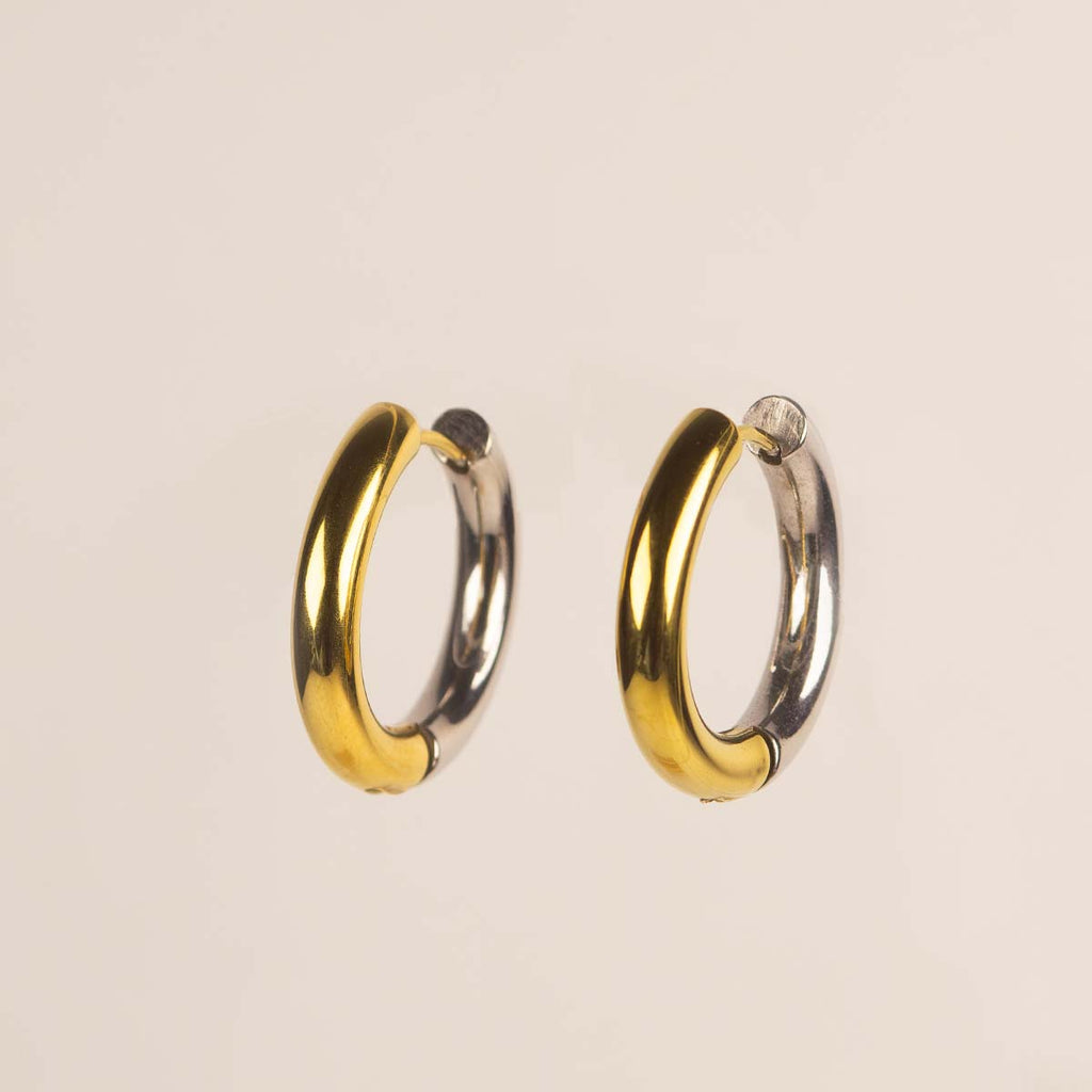 Yvette Split Hoop Earrings