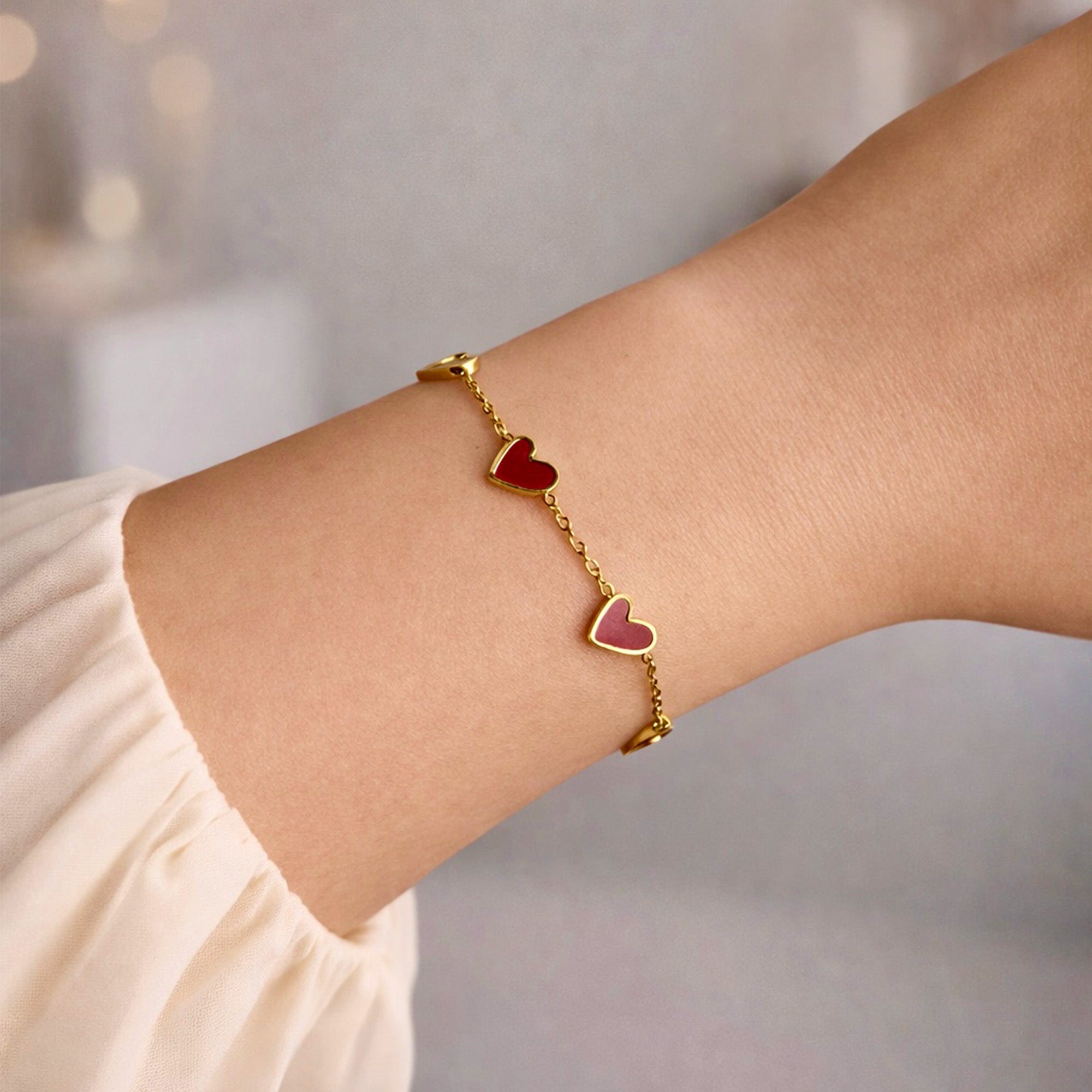 Amora Heart Chain Bracelet