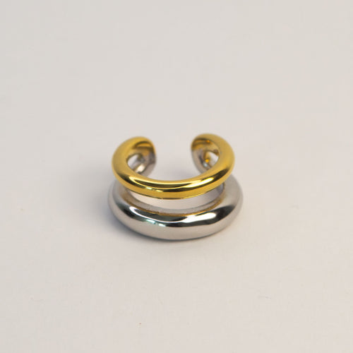 Ear Cuff de doble aro Dilia