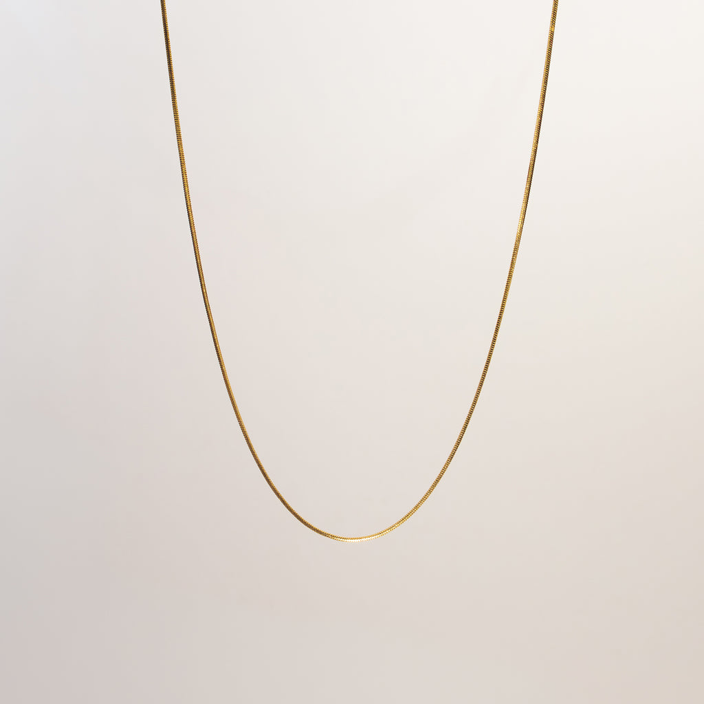 Lune Snake Chain Necklace