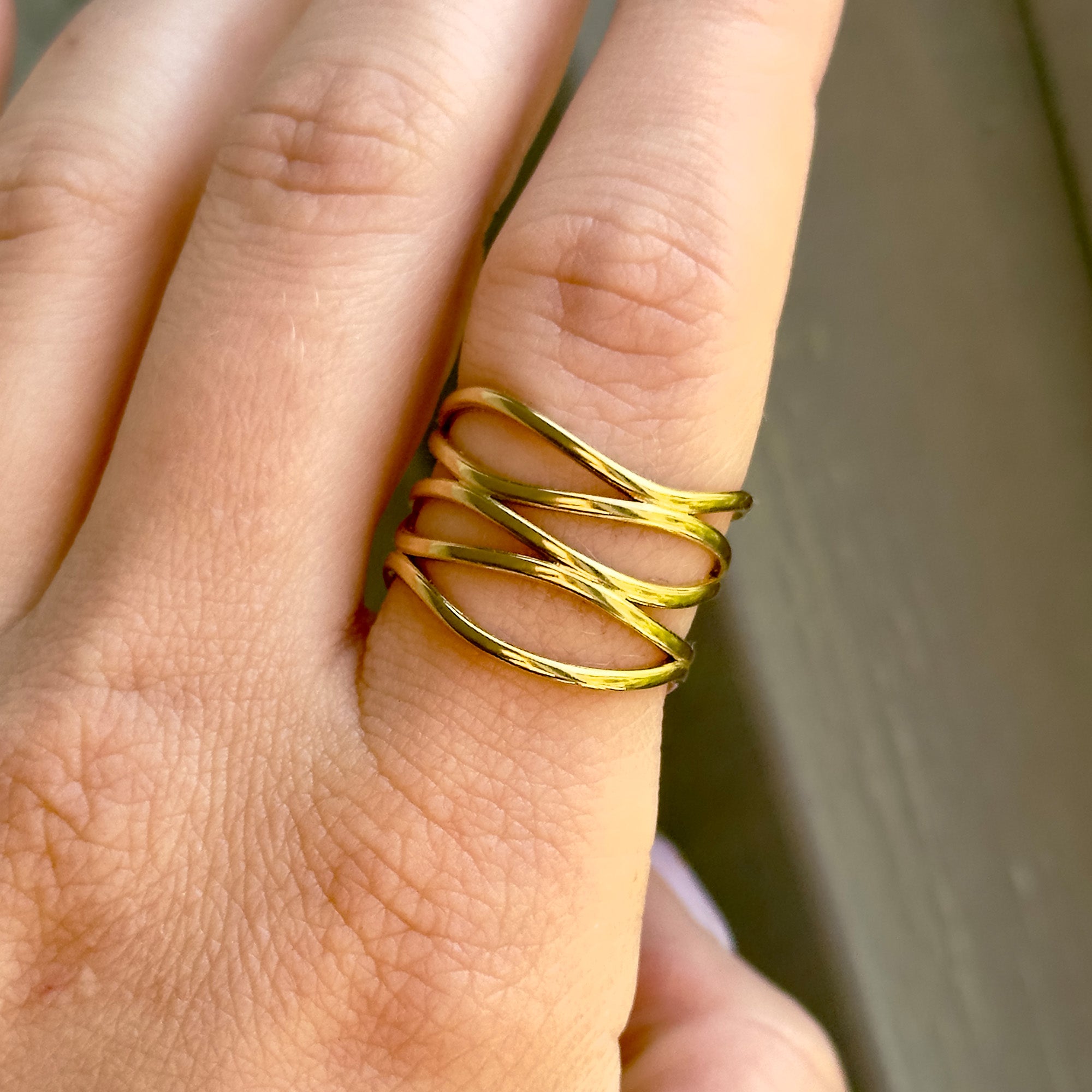 Naya Layered Open Ring