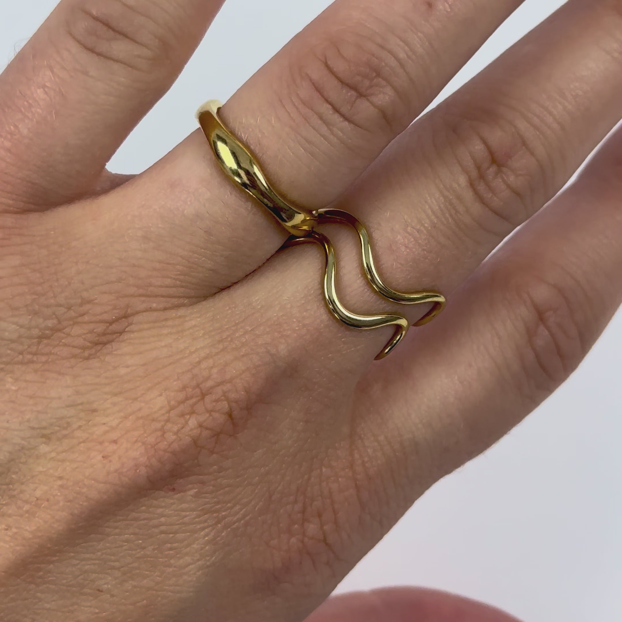 Nova Open Sculptural Ring