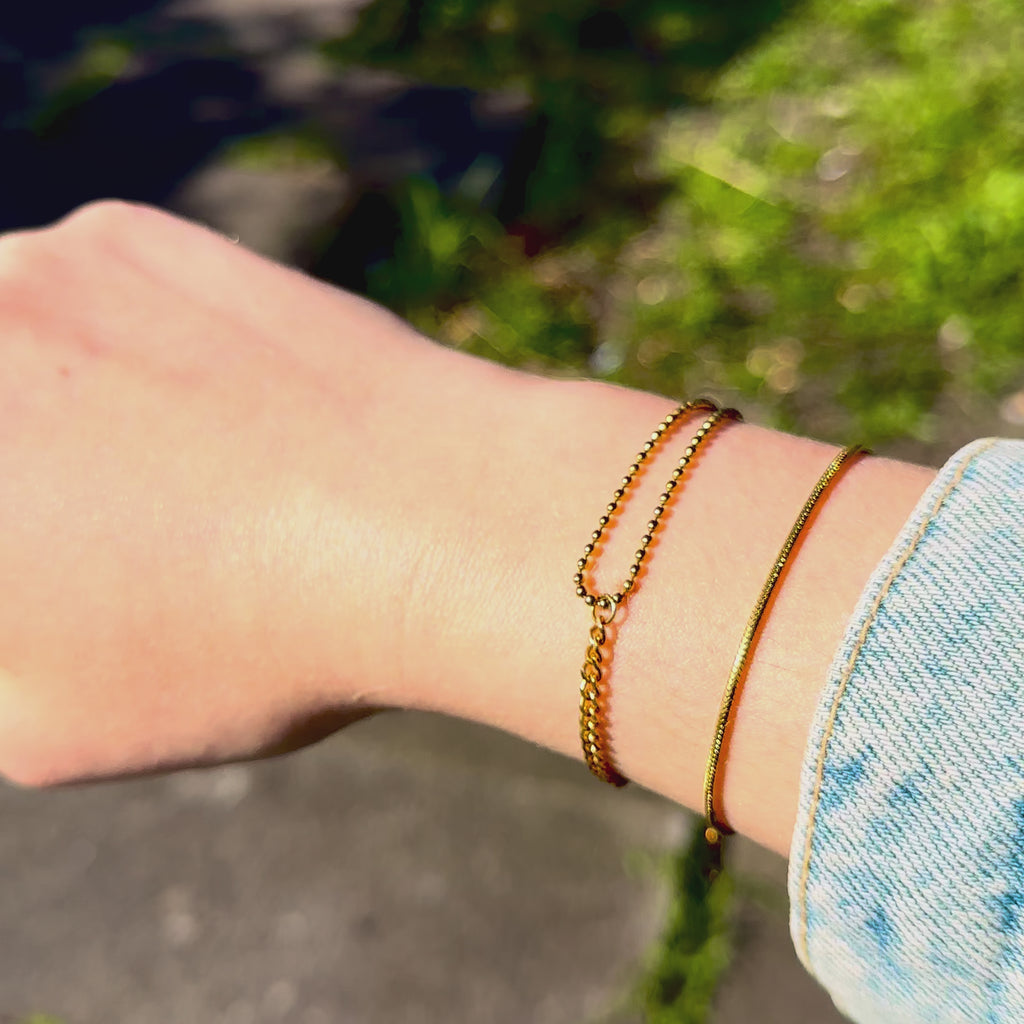 Selene Double Chain Bracelet