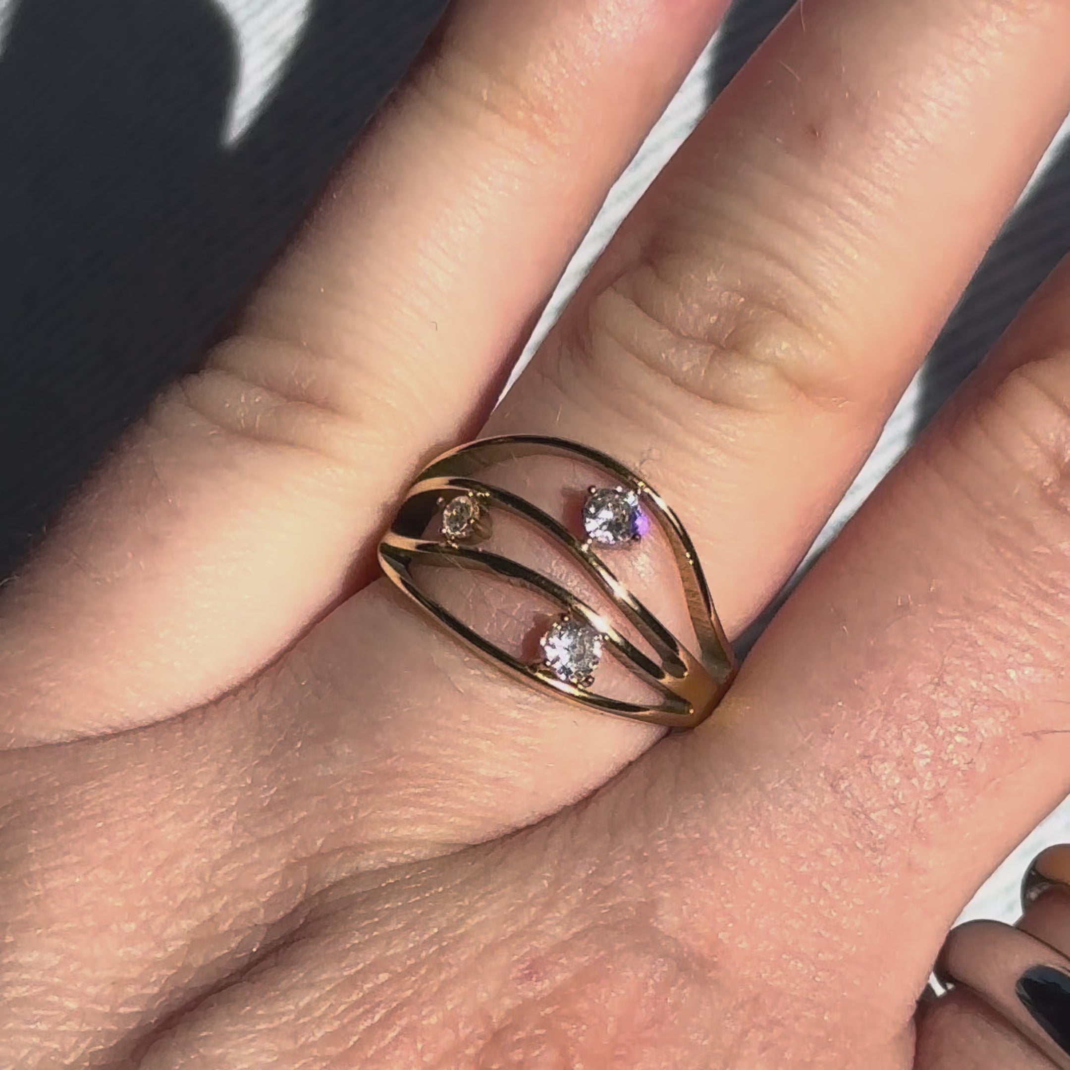 Noel Multi-Band-Steinring